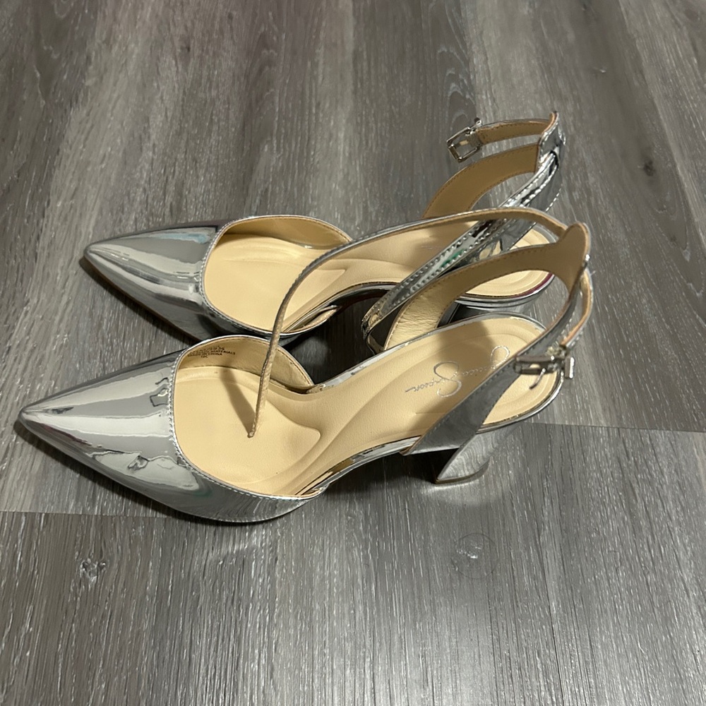 Silver Platform Shoes